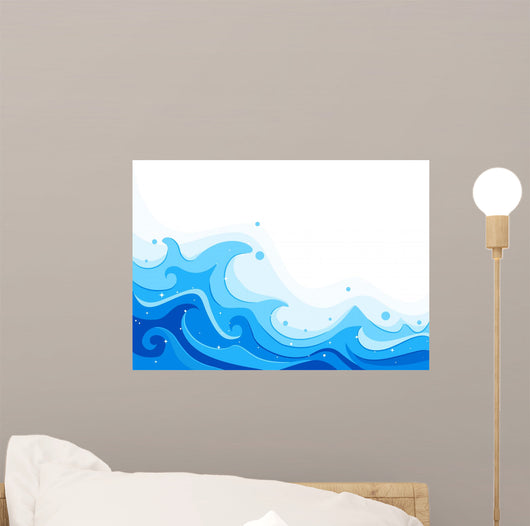 Sea Waves Wall Decal