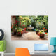 Blumenterrasse Wall Decal