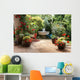 Blumenterrasse Wall Decal