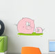 Funny Pig Wall Decal