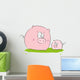 Funny Pig Wall Decal