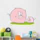 Funny Pig Wall Decal