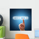 Finger Selects Touchscreen 2012 Wall Decal
