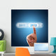 Finger Selects Touchscreen 2012 Wall Decal
