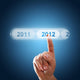 Finger Selects Touchscreen 2012 Wall Decal