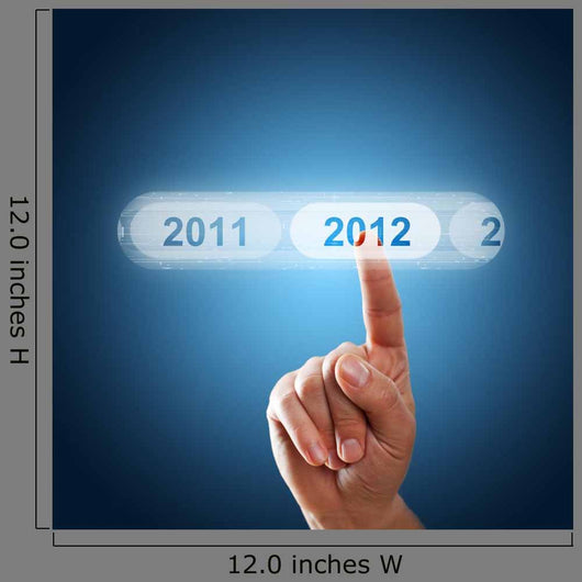 Finger Selects Touchscreen 2012 Wall Decal