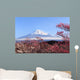 Mt Fuji with Japanese Wall Decal