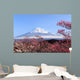 Mt Fuji with Japanese Wall Decal