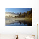 Lake Matheson and Mount Wall Decal