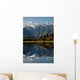 Mount Cook and Reflections Wall Decal