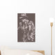 Man Hat Graffiti Style Wall Decal
