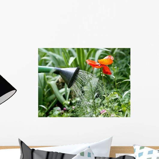 Arrosage Du Jardin Wall Decal Design 2