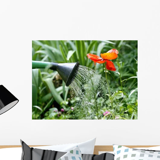 Arrosage Du Jardin Wall Decal Design 2
