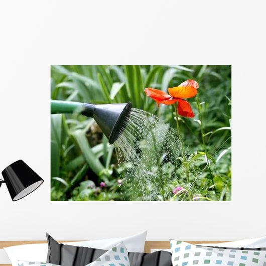 Arrosage Du Jardin Wall Decal Design 2