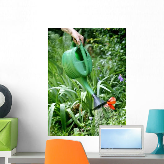 Arrosage Du Jardin Wall Decal Design 1
