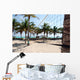 Beach Volleyball Net Wall Decal