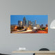 Downtown Atlanta Skyline Wall Decal Panoramic Wall Decal