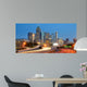 Downtown Atlanta Skyline Wall Decal Panoramic Wall Decal