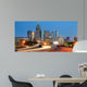 Downtown Atlanta Skyline Wall Decal Panoramic Wall Decal