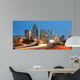 Downtown Atlanta Skyline Wall Decal Panoramic Wall Decal