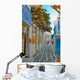Tiny Colorful Mykonos Wall Decal