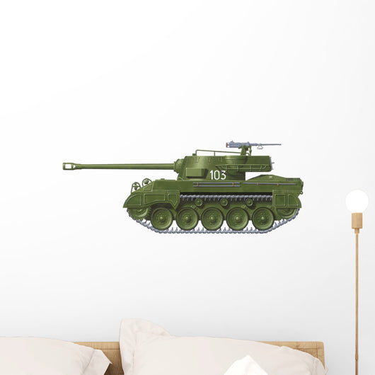 M-18 Hellcat Wall Decal