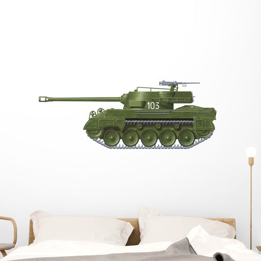 M-18 Hellcat Wall Decal