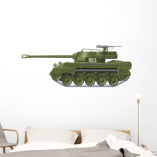 M-18 Hellcat Wall Decal