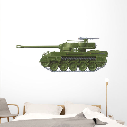 M-18 Hellcat Wall Decal