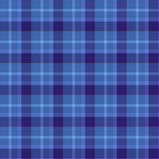 Blue Colored Tartan Seamless Wall Decal