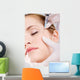 Woman Receiving Face Botox Wall Decal