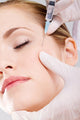Woman Receiving Face Botox Wall Decal