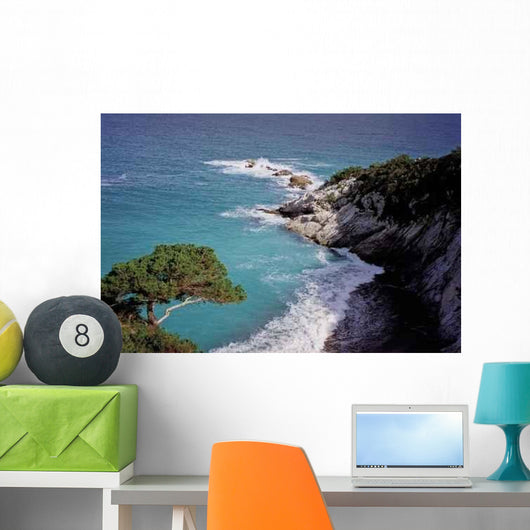 Spiaggia Di Bergeggi Wall Decal