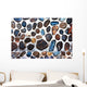 Inset Stones Wall - Wall Decal