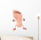 Foot Wall Decal