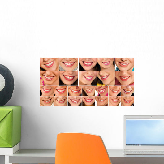 Smiles Collection Wall Decal