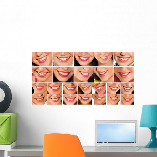 Smiles Collection Wall Decal