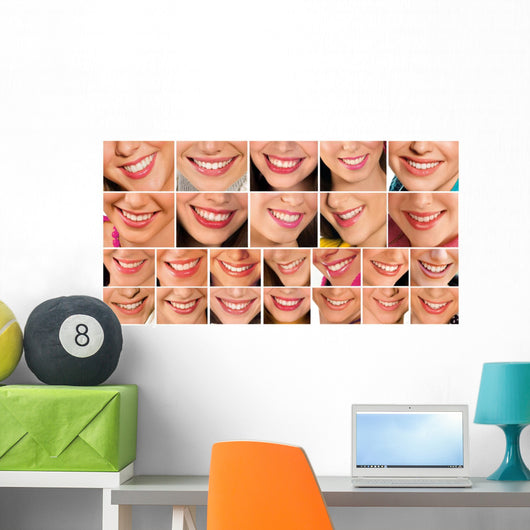 Smiles Collection Wall Decal