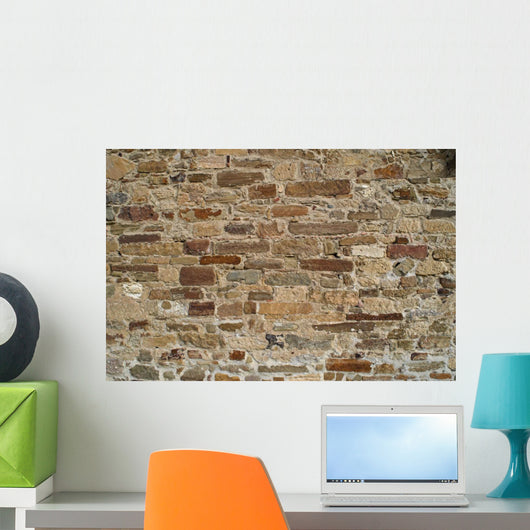 Texture Ancient Stone Wall Wall Decal