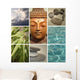 Zen Buddha Collage Wall Decal