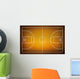 Basketball Court Wall Decal