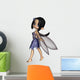Cute Toon Fairy Blue Wall Decal