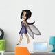 Cute Toon Fairy Blue Wall Decal