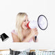 H Bsche Blonde Frau Wall Decal