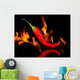 Red Chili Pepper Wall Decal