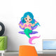 Mermaid Baby Shell Wall Decal