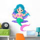 Mermaid Baby Shell Wall Decal