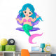 Mermaid Baby Shell Wall Decal