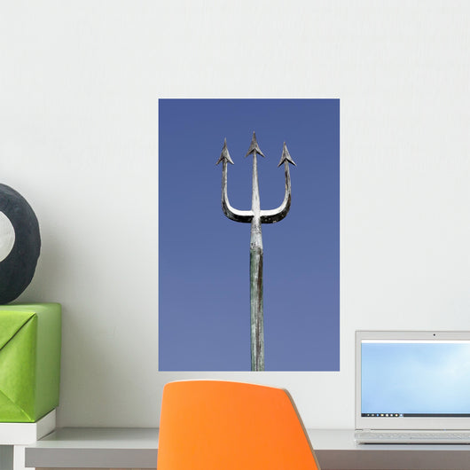 Poseidon's Trident Wall Decal