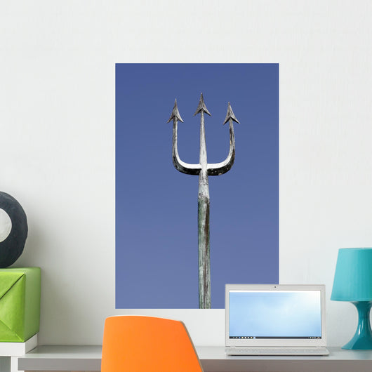Poseidon's Trident Wall Decal